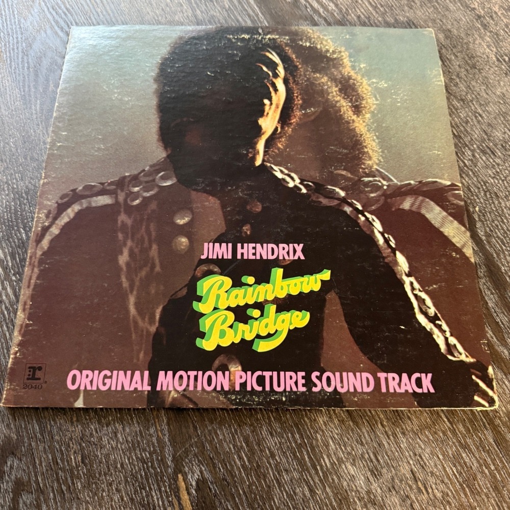 Jimi Hendrix Rainbow Bridge LP 1971 Reprise MS 2040 VG+ Vinyl Soundtrack Rock